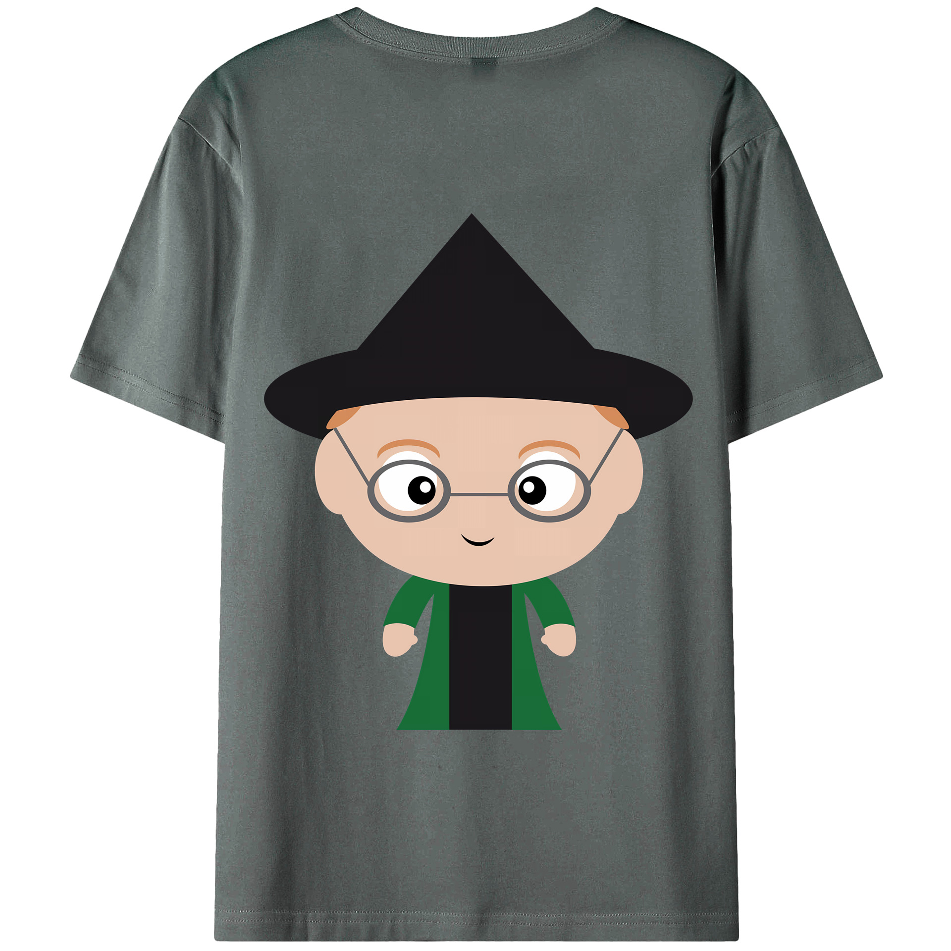 （画像用） Harry Potter ハリー・ポッターシリーズ 綿100％半袖Tシャツ（背面プリント）